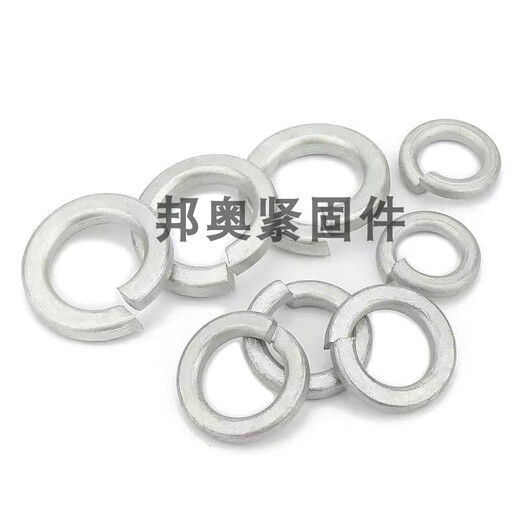 温以嘉定制GB93达克罗弹垫弹簧垫圈防腐耐高温弹性垫片M6M8-M42 高强度弹垫M12350支/盒材质65Mn