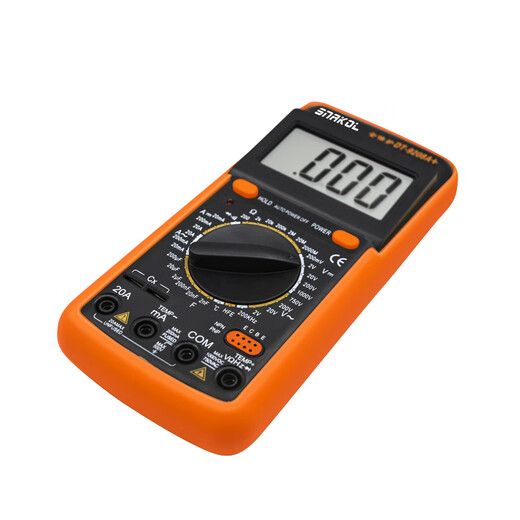 Fluke DT9208A/DT9205A Digitales Multimeter großer Anzeige Anti-Brand-Meter-Temperaturtest Beep automatisch ab 9905 2000 V