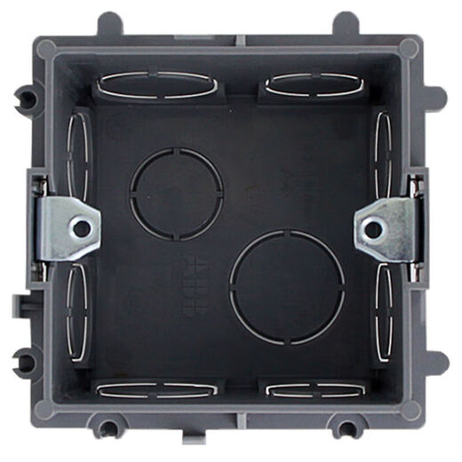 ABB switch socket panel standard bottom box 86 type bottom box conjoined universal cassette trunking box switch box AU565 10 pieces
