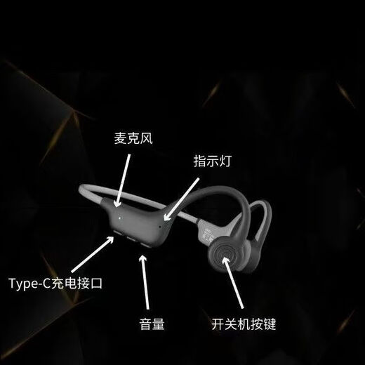 Xiaomi mobile phone universal all-in-one bone conduction hearing aid for the elderly, special for deafness, moderate and severe back-of-the-ear hearing aid, power-on/suitable for mild/moderate/some severe/sound pickup enhancement