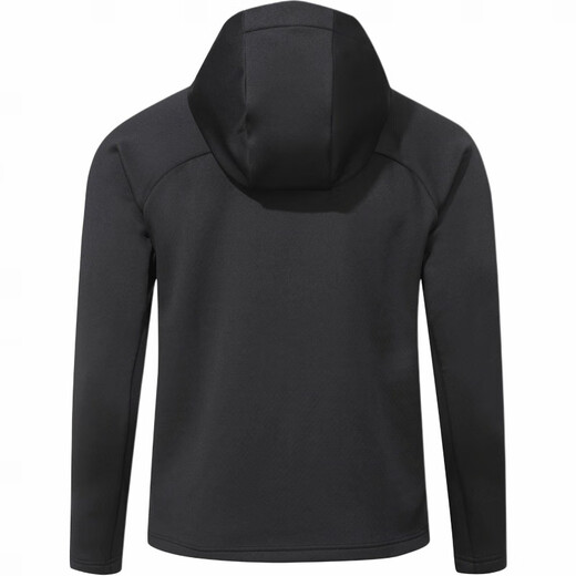 DESCENTE letter pattern hooded zipper jacket jacket male and female style gray 100
