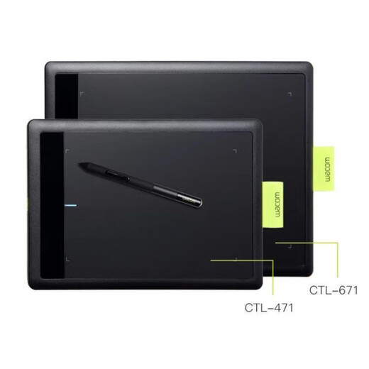 
WacomBamboo Digital Tablet ctl471/671/672 Hand-painted Board Pressure Sensor Pen Digital Tablet Plotter Handwriting CTL-671 Standard Full Set (Second-hand 9 New+) Medium 0x0cm