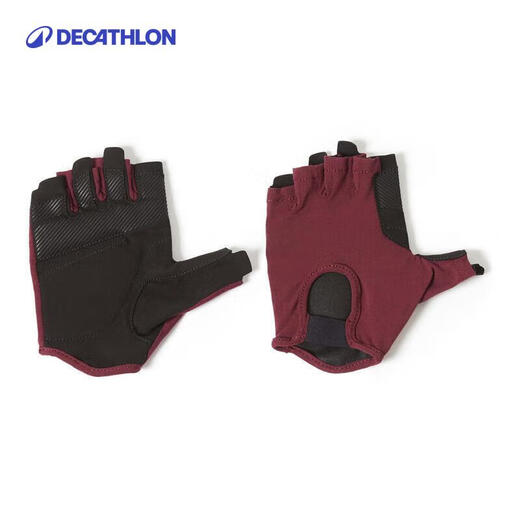 Decathlon (DECATHLON) fitness gloves strength training gloves anti-callus special red L-4067295