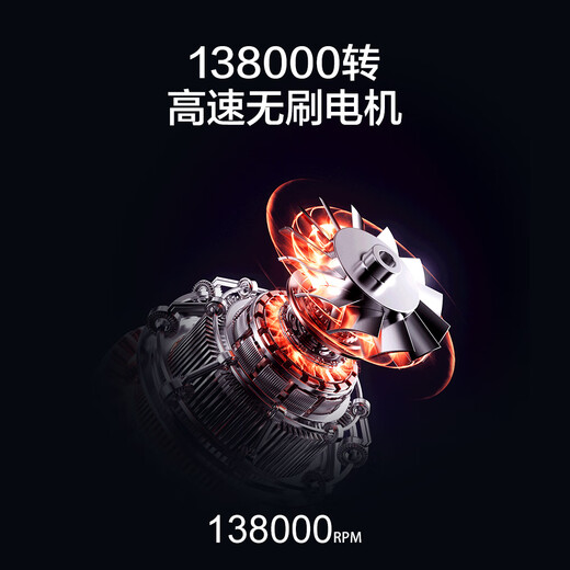 Syouran wireless rechargeable hair dryer dust removal violent fan turbocharged powerful dust collector handheld car hair dryer dust gun dust blower brushless mini violent small fan color matching / removable large capacity battery can be used as a power bank / can be used on airplanes