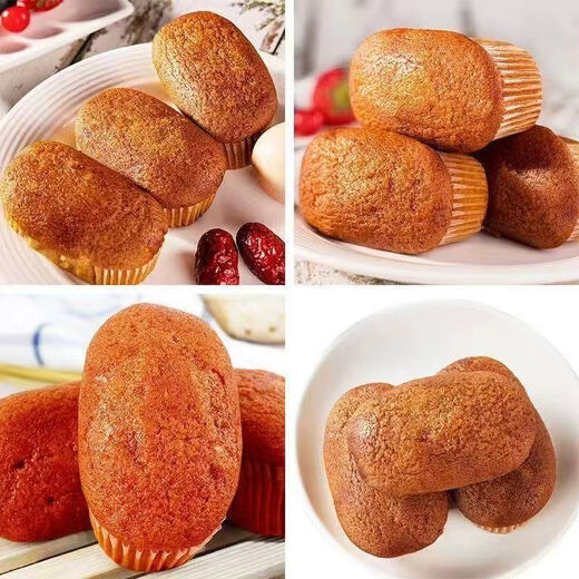 
Old Beijing old-fashioned date cake whole box specialty date pastry wholesale Chinese traditional cake old man nutritious breakfast Old Beijing date cake 1050g (15 packs)