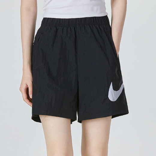 耐克（NIKE）套装女短袖短裤 2025夏季新款运动T恤上衣跑步健身透气梭织训练裤 DZ4681-100+DM6740-010 M