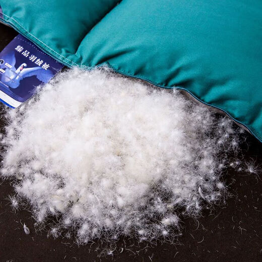 水星家纺出品95白鹅绒被子春秋被冬被保暖双人鸭绒被芯羽绒被加厚 8/*686黄+灰[已通过质检] 150x200cm8斤加厚冬被