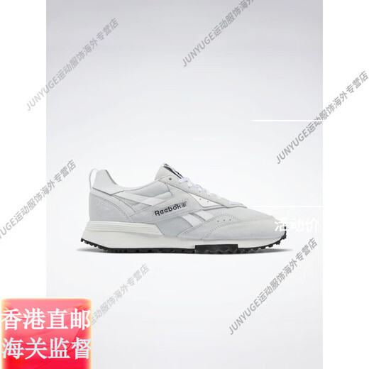 Reebok men and women couples LX2200 American retro sports and casual jogging light running shoes official flagship GY9764 deep pine green 36.5