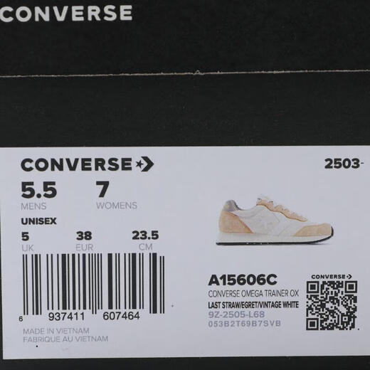 Converse [大发发] 2025 men's Chuck Taylor SEASONAL casual sneakers A15606C 42