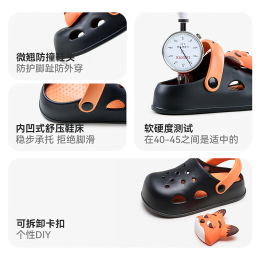 幸福玛丽(Cheerful Mario)疯狂动物城儿童拖鞋男童夏季中大童洞洞鞋室内防滑洗澡女童凉拖鞋 粉色(兔子警官) 17.5 内长cm_(171)适合脚长16cm