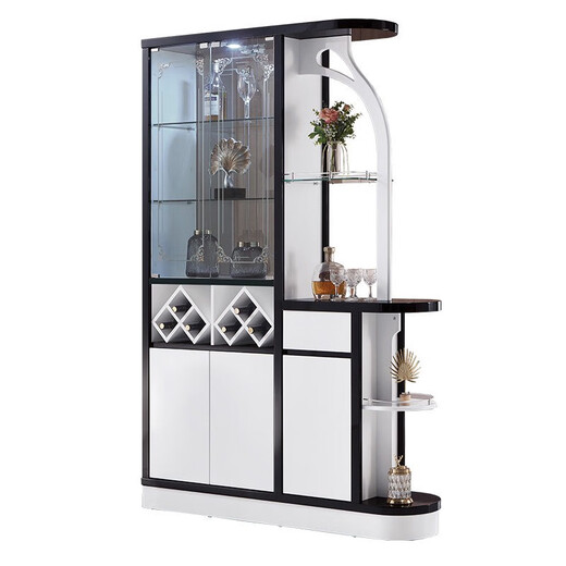 Xinquanyou 2025 Neueste moderne einfache Foyer Room Hall Schrank Eingang Eingangsabteilungsschrank Weinschrank Wohnzimmer Schuhschrank Installation 3891##