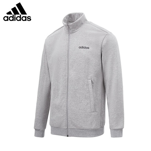Adidas Adidas Jacke Herren-Stand-up-Kragen Kleidung Sportswear Herbst Herbstanzug Atmungsfreies lässiges Fitness-Training Anzug JJ0425 [offizielles authentisches Produkt, eine gefälschte und zehn Geldbuße] m