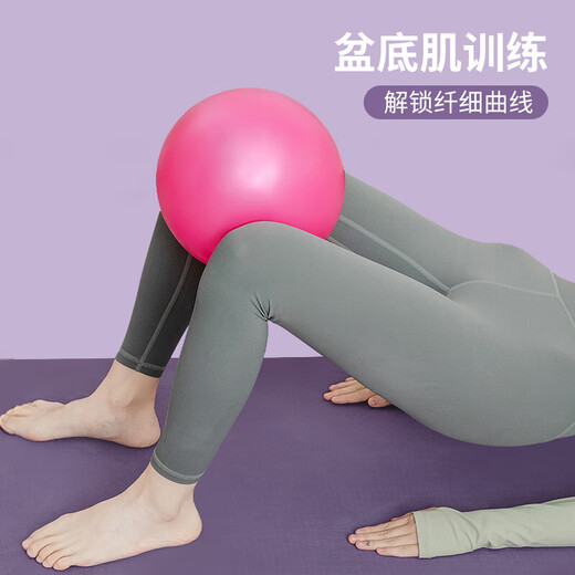 Pilates ball 25cm, essential for fitness and yoga exercises, light purple Pilates ball 25cm