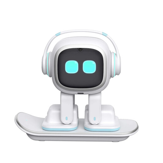 LIVING.AI EMO PET 智能陪伴机器人 情感宠物 桌面机器人 AI大模型 黑色 GoHome版