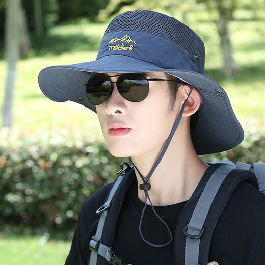 Victoria Traveler Fisherman Hat Summer Sun Hat Sun Protection Hat Men's Cycling Hat Outdoor Breathable Mountaineering Fishing Sun Hat