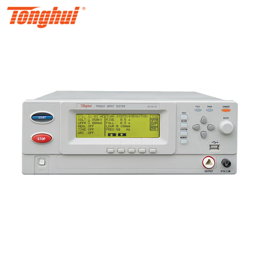 Program-kontrollierte Wechselstrom- und DC-Spannung des Isolationswiderstands TH9201B 丨 s Multi-Channel-Scan IR 50G 丨 1KV TH9201B (AC/DC/IR 20MA).