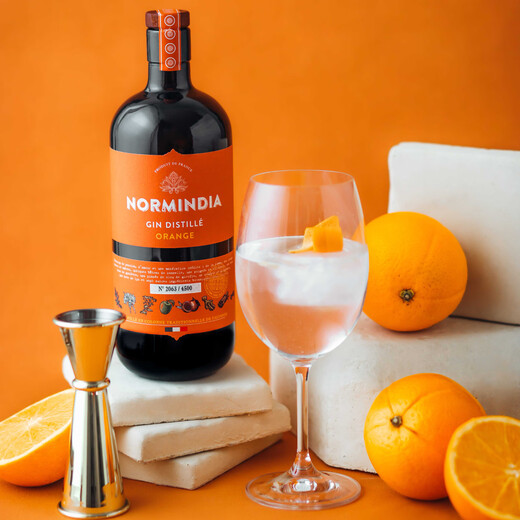 Noin gin wine French original bottle imported gin wine 700ml Noin orange flavor gin wine 700mL 1 bottle