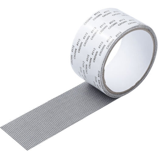 Breathable anti-mosquito screen window patching hole repair patch hole artifact screen door screen window mesh repair tape self-adhesive patch patch gray waterproof and sticky style 3 rolls