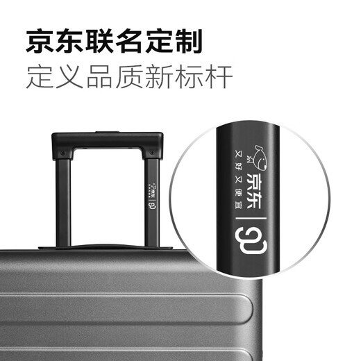 
90-point suitcase 20-inch large capacity boarding password travel PC trolley case Monet Zi [JD joint model]