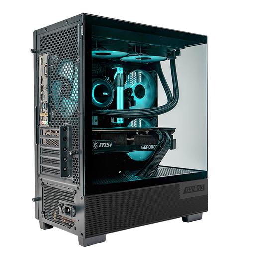 MSI Family Bucket Ryzen R7 9700X 5060Ti/5070Ti/7800XT/9070XT Game Esports Rendering Design Deep Learning AI Assembly Computer DIY Configuration 1 9700X+16G Cardless Complete Machine