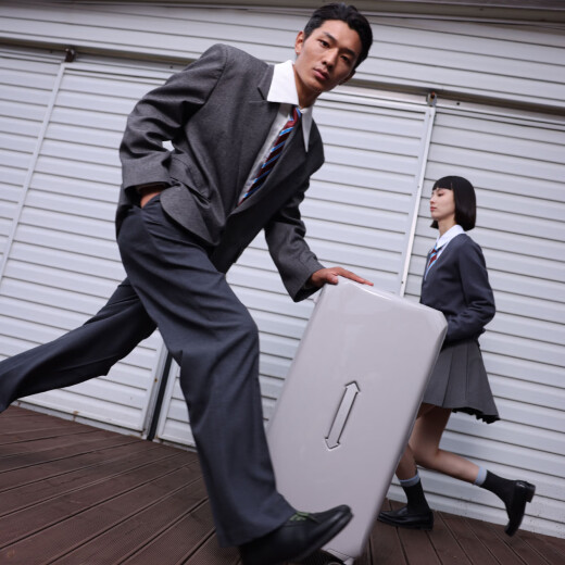 Shape Into 2025 new model of star-like suitcase trolley case for men and women 26 inches