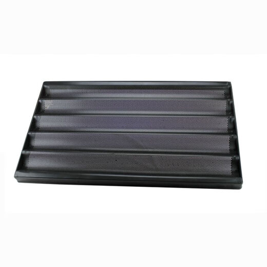 
Steaming Man Baking Mold Non-stick French Sticks Five-Slot Four-Slot Wave Baking Pan Bakery Bag U-shaped Bread Mold sn15864 Slot