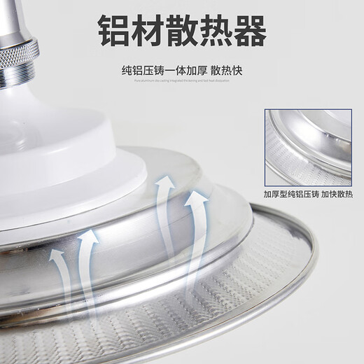 NVC led high-power light bulb industrial and mining lamp energy-saving E27 screw bulb household single lamp high wattage 150W positive white light