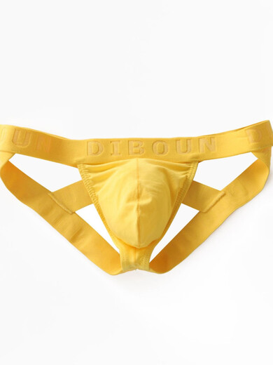 Men's hip lifting double thong hip lifting underwear low waist back empty sexy thong youth underwear T pants with g red XXL