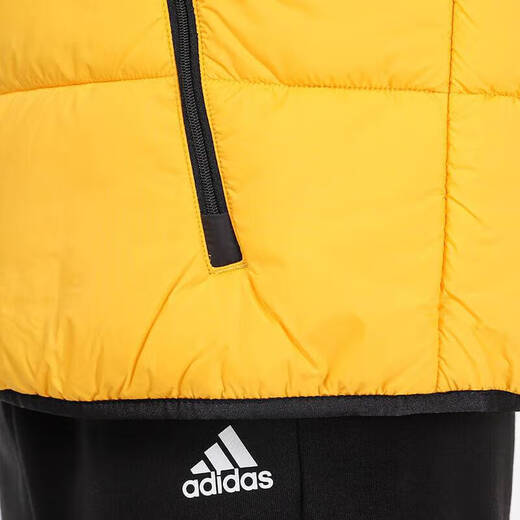 Adidas (adidas) Clover double-sided cotton jacket jacket New outdoor warm sportswear loose hooded cotton jacket H13573-Sports cotton jacket M