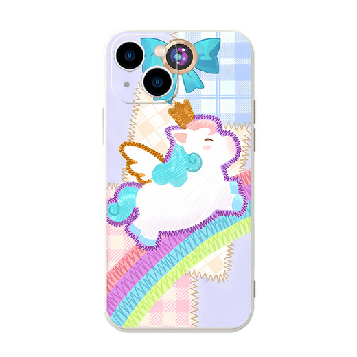 翰鸥斐风堇手机壳苹果15华为mate60同款崩坏iPhone16promax小米14崩铁OPPO星铁vivo星穹铁道12翁法罗斯13 KSB1391风堇-古董白-直边液态 荣耀100