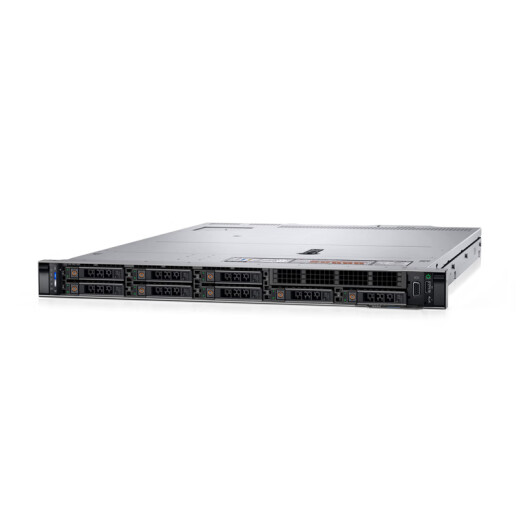 戴尔（DELL）R450 1U机架式服务器主机 数据库存储虚拟化服务器Linux工作站电脑主机定制 1颗4310 12核2.1G/单电源 32G/480G+3*4T企业/H755