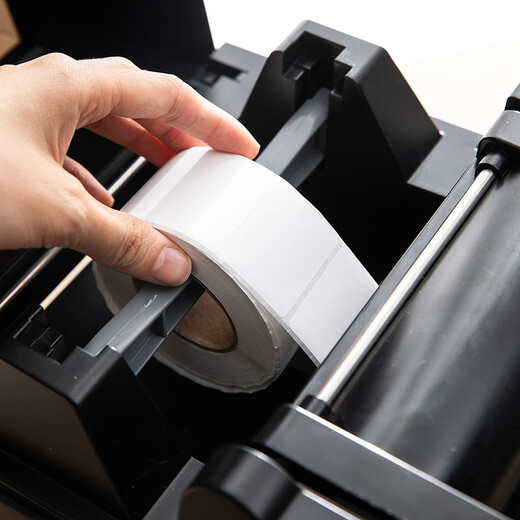 
Deli (deli) three thermal-proof label paper self-adhesive printing paper multi-Specifications electronic side single barcode paper printer consumables 12006 80*60mm