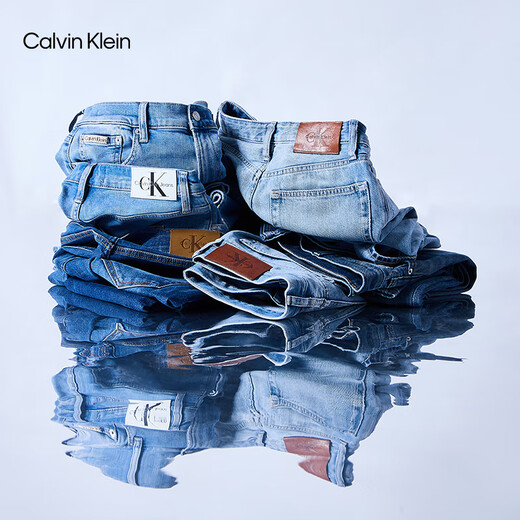 Calvin Kleinjeans [Cool] 25 Spring and Summer Nuevos jeans retro frases retro ck fallas 47AB724 UN2-Denim Azul 30