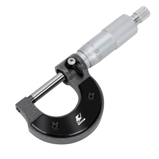 Kraftwell outer diameter micrometer 0-25mm high precision industrial grade outer diameter micrometer YB3889C outer diameter micrometer 0-25mm YB3889C
