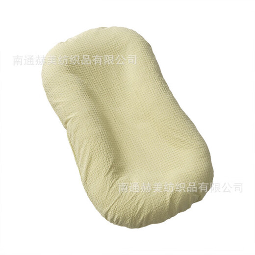 
Cross-border anti-pressure security cotton detachable and washable baby confinement bed portable bionic bed sleeping mat travel crib middle bed camel color pillow style 45*85