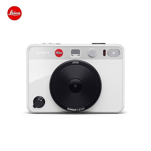 Leica SOFORT 2 instant camera sofort2 instant camera white + white edge 10 pieces of photo paper (19188+19677)