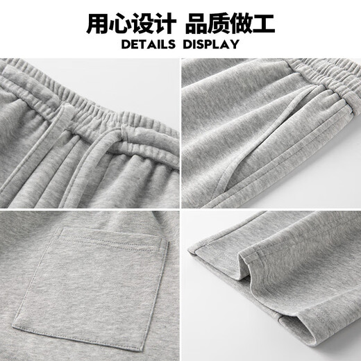 Popeye American Scimitar Casual Pants Men's Autumn Style Velvet Thickened Straight Wide Leg Long Pants DK21 Black 2XL