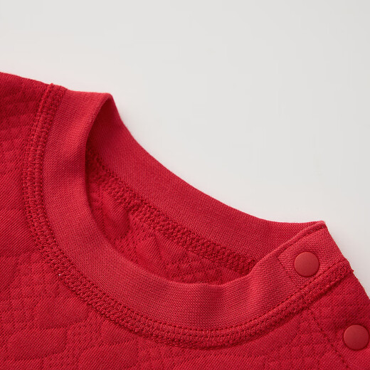 Tongtai (TONGTAI) baby autumn clothing set autumn and winter pure cotton warm baby clothes children's high-waist autumn pants Golden Lion Xianrui 90cm