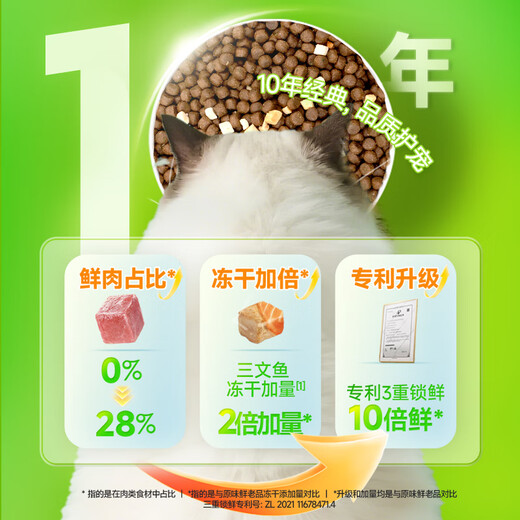 Gallen Katze Futter Original Fresh Series Erwachsene Katze General hypoallergene kornfreie Haustierfutter Vollpreis Erwachsener Katzenfutter 8 kg
