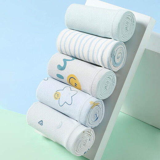 Fenton Ke'an boys' underwear 10A antibacterial combed cotton 5-pack children's pure cotton crotch boxer shorts for older children