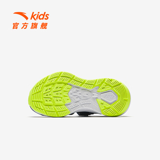 ANTA Children's Sandals Boys Beach Shoes 2025 Summer New Baotou Sports Shoes Student Running Shoes Frame Shoes Black/Bicheng Blue-4 Size 31