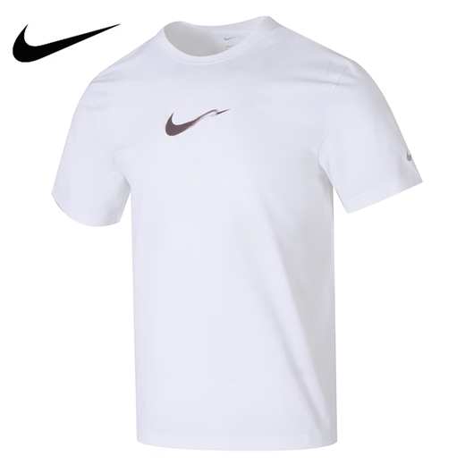
Nike (NIKE) short-sleeved men's summer DRI-FIT breathable quick-drying running training fitness sportswear youth t-shirt half-sleeved top HV4882-100 180 XL //96A
