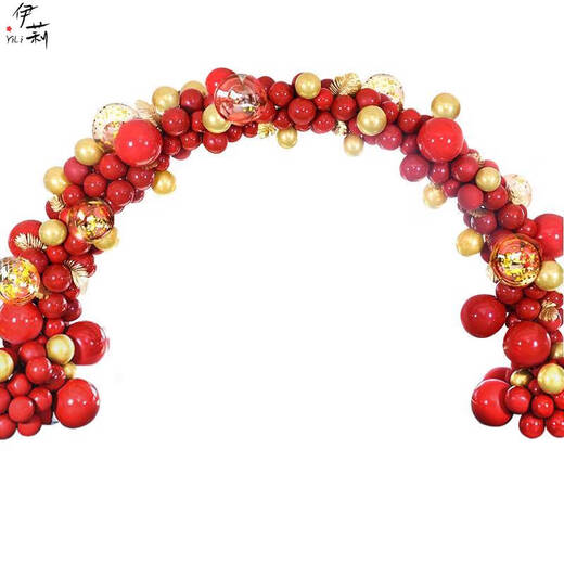 Yonghuan Ballon Arch Pole Bracket Set Cloding Store Eröffnung Daji Atmosphäre Dekoration Hochzeitsszenen Dekoration Bogen Set 1047 Verdickte Luftballons