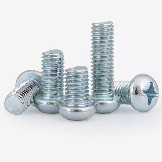 Zhehongdi 4.8 Galvanizado Tornillo redondo Reduck Tornillo extendido Tornillo de disco Carbon Acero azul Bolt de zinc GB818-85 M3*12200