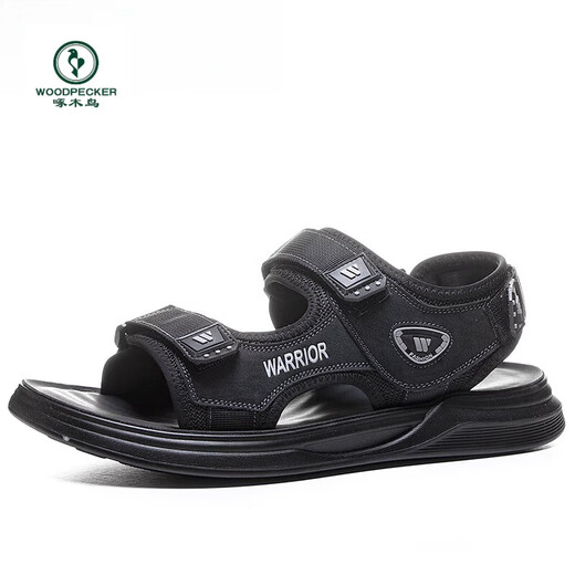 
Woodpecker Sandals Men's Summer 2025 New Sports Shoes Men's Drive Outdoor Casual Shoes Men's Shoes Beach Shoes 3888 Brown [Sandales Two Wear, Elastic Folding resistant] 41