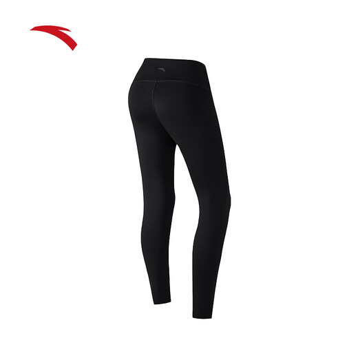 ANTA Shark Pants丨Small-waisted yoga pants, tight-fitting nine-point women's sports pants, running fitness wear, high-waisted trousers