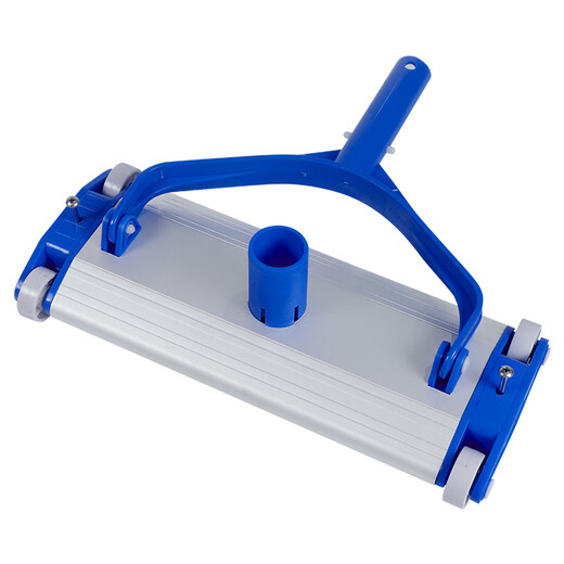 Jingmengyuan Schwimmbad-Saugkopf mit Bürste, Saugmaschinenzubehör, Fischteich-Reinigungsgeräte, Unterwasser-Vakuummaschine, Saugschale, 14-Zoll-Saugkopf mit Bürste an der Unterseite und an der Seite