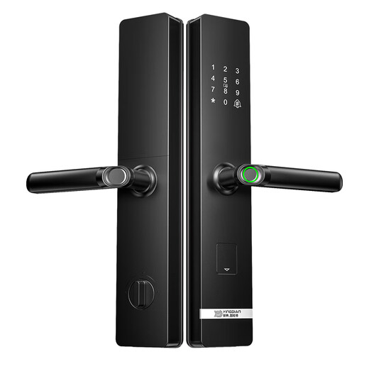 YINGDIAN K8 fingerprint lock smart door lock B&B apartment password lock entry door smart lock home anti-theft door electronic lock (nine-in-one unlocking + remote opening) guide installation