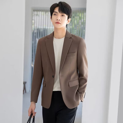 Rui Menghua casual suit jacket men loose Korean style trendy dk uniform college style handsome little suit men 15828 Changbai T S