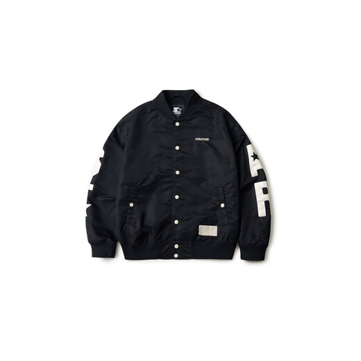 Starter Baseballjacke Männer und Frauen gleicher Stil Amerikaner Lose Langsamen Briefe vielseitige Sportarten und ungezwungene Kurzjacke grau XL